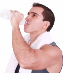 大量喝水，配合适当的运动